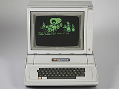 ��Apple II�ס�COMMODORE 64�פʤɥ�ȥ�PC�Υڡ��ѡ�����եȤ򡤥��ʥ��Υ����ƥ����Ȥ�������