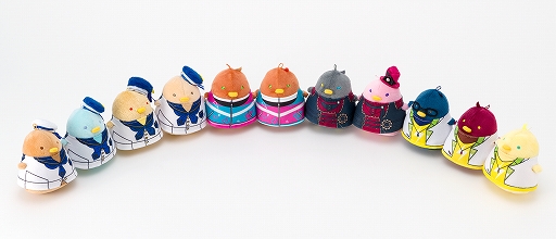 画像ギャラリー No.002のサムネイル画像 / 「あんさんぶるスターズ!」と「ワールドエンドヒーローズ」が“ちゅんコレ”シリーズに登場