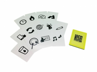 画像ギャラリー No.001のサムネイル画像 / 新作カードゲーム「ナイスギブ!」の受注受付がスタート。お題に対して,自分ができることを語り合う助け合いの連鎖ゲーム