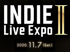 ����ǥ�������������ȡ�INDIE Live Expo II�ס������ॿ���ȥ����䥹�ݥ󥵡��μ��դ����ϡ��ۿ���2020ǯ11��7����ͽ��