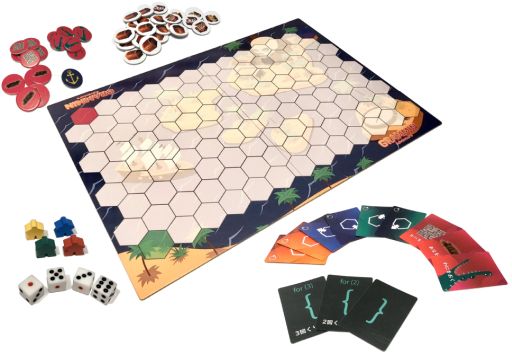 画像ギャラリー No.005のサムネイル画像 / プログラミングが学べるボードゲーム「グラミン探検隊ベーシック版」本日発売