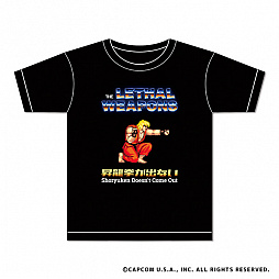 画像ギャラリー No.001のサムネイル画像 / ストリートファイターIIとザ・リーサルウェポンズのコラボTシャツが発売決定。「昇龍拳が出ない」Tシャツなど全3種類