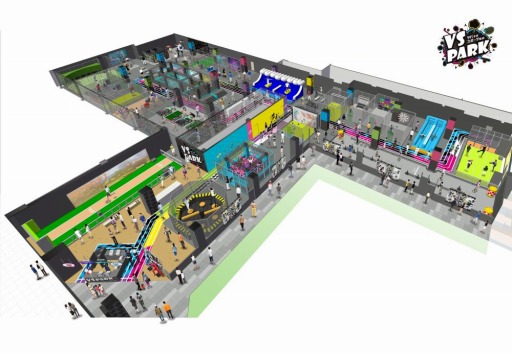 画像ギャラリー No.009のサムネイル画像 / バラエティスポーツ施設「VS PARK」が9月14日,ららぽーと愛知東郷にオープン