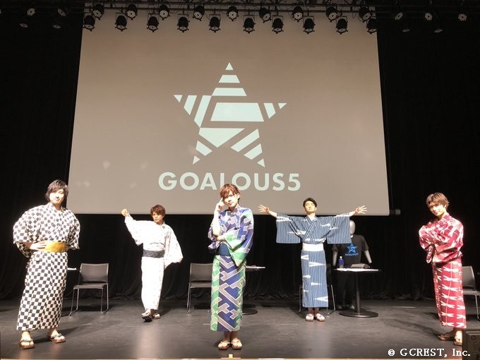 「GOALOUS5」,7月12日の放送で新プロジェクトやテーマソング第2弾の情報が発表「GOALOUS5」,7月12日の放送で新プロジェクトやテーマソング第2弾の情報が発表