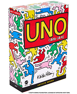 画像集#002のサムネイル/「UNO」のキース・ヘリング版を米Mattelがリリース。バスキア版に続くUNO Artiste Series第2弾