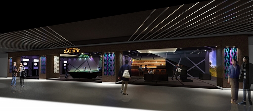 画像ギャラリー No.001のサムネイル画像 / デジタルスポーツを楽しめるエンターテイメント施設「Digital Park LUXY」がアトレ竹芝に8月7日オープン