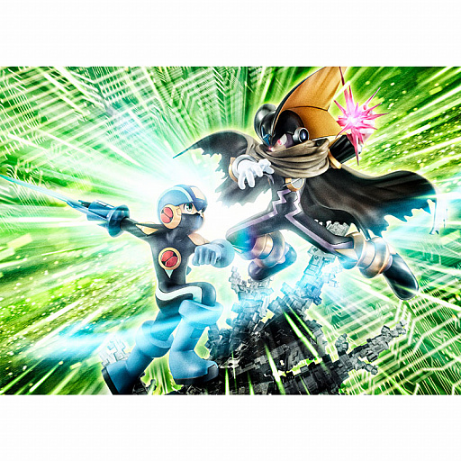 ロックマン エグゼ ロックマン Vs フォルテ 完成品フィギュア があみあみなどで12月に発売