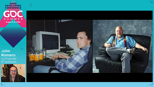 画像集#024のサムネイル/［GDC Summer］ジョン・ロメロ氏が語る，id Software時代に培ったプログラマーの原則