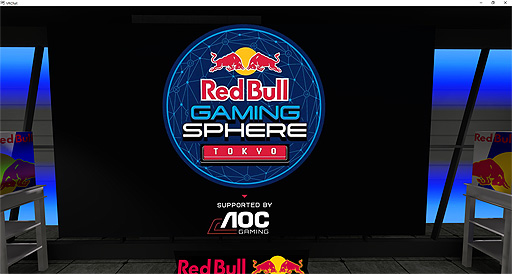 #007Υͥ/ΡRed Bull Gaming Sphere TokyoפΥ쥤ȤƸС֤о졣VR HMDʤɤǥ٥Ȼäǽ