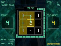 画像ギャラリー No.004のサムネイル画像 / 「EQUALINE」のDL版が10月15日に配信決定。数字と記号のパネルを線でつなげるアクションパズルゲーム