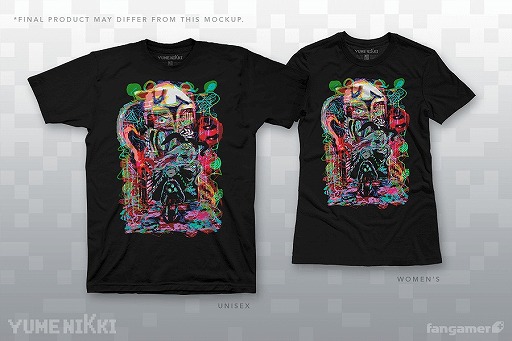 画像ギャラリー No.002のサムネイル画像 / “ウボァピンバッジ”や“窓付きスウェット”など「ゆめにっき」モチーフのグッズ3種類が登場