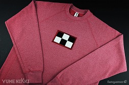 画像ギャラリー No.006のサムネイル画像 / “ウボァピンバッジ”や“窓付きスウェット”など「ゆめにっき」モチーフのグッズ3種類が登場