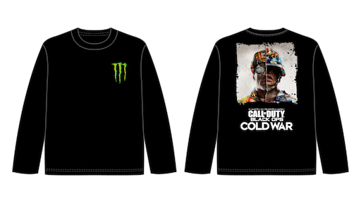 画像ギャラリー No.005のサムネイル画像 / モンスターエナジーと「CoD ブラックオプス コールドウォー」のコラボが開催。商品購入でグッズが当たるチャンス