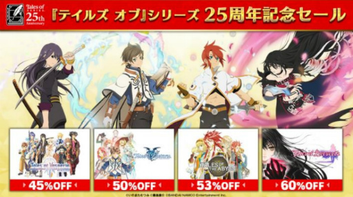画像ギャラリー No.002のサムネイル画像 / 「テイルズ オブ」シリーズ25周年番組が,見逃し配信中