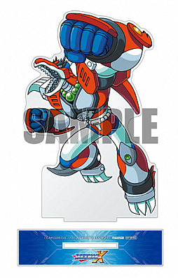 画像ギャラリー No.014のサムネイル画像 / 「ロックマンX」フォースアーマー ライジングファイアVer.のプラモデルが,あみあみ限定特典付きで2021年6月に発売