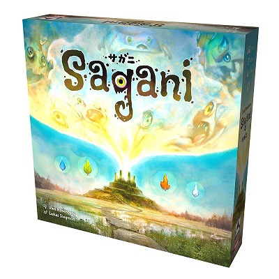 画像集#001のサムネイル/ボードゲーム「サガニ」の日本語版が発売。パズル感覚で精霊たちの調和を目指すタイル配置ゲーム