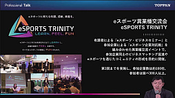 画像ギャラリー No.007のサムネイル画像 / 「なぜ印刷会社が? TOPPANがeスポーツビジネスに参戦する理由」セミナーレポート。社内運動会の代わりのeスポーツイベント,そして社会人eスポーツの可能性