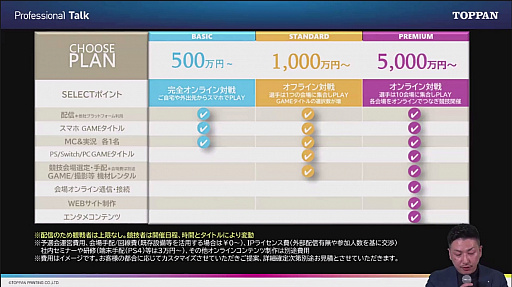 画像ギャラリー No.017のサムネイル画像 / 「なぜ印刷会社が? TOPPANがeスポーツビジネスに参戦する理由」セミナーレポート。社内運動会の代わりのeスポーツイベント,そして社会人eスポーツの可能性