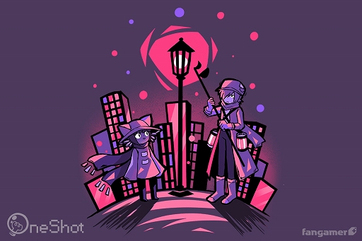 画像ギャラリー No.004のサムネイル画像 / パズルADV「OneShot」とコラボしたオリジナルTシャツやピンバッジセットなどグッズがFangamer Japanから登場