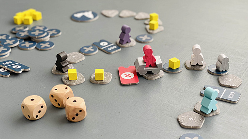 画像ギャラリー No.002のサムネイル画像 / ボードゲーム「月面探検」,漫画“宇宙兄弟”とコラボしたスペシャルエディションを発表