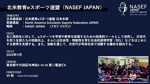 ���������꡼ No.003�Υ���ͥ������ / ���ƶ���e���ݡ���Ϣ�� ���������Ρ�2021ǯ�ٳ�ư����ȯɽ��פ��ݡ��ȡ�e���ݡ��Ĥ��̤���������ͺ��������Ū��