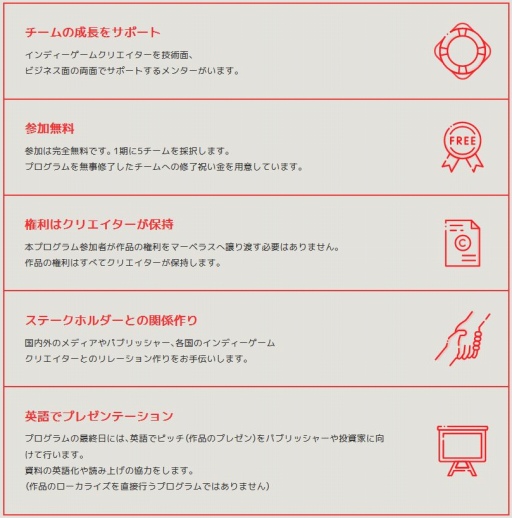 画像ギャラリー No.016のサムネイル画像 / マーベラスによる開発者支援プログラム「インディーゲームインキュベーター」が始動。その狙いをキーパーソンに聞いた