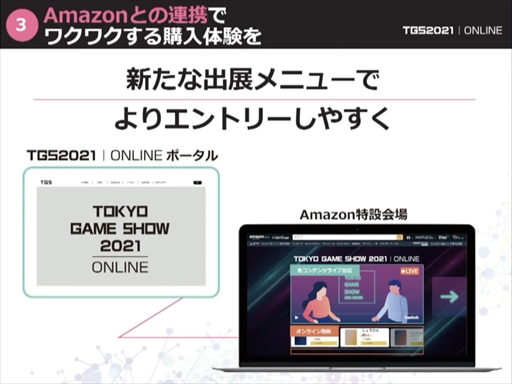 画像ギャラリー No.009のサムネイル画像 / 「東京ゲームショウ2021」開催発表会レポート。オンライン施策とプレス・インフルエンサー限定のオフライン会場を設置。体験版の配信も予定
