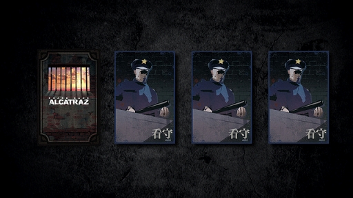 画像ギャラリー No.004のサムネイル画像 / 2vs2デッキ構築型ボードゲーム「Alcatraz」がゲームマーケット 2021春で販売。予約を受付中