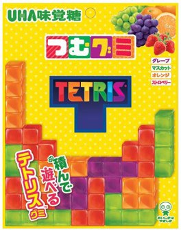 画像ギャラリー No.003のサムネイル画像 / あの「TETRIS」がグミに。UHA味覚糖,テトリミノを再現した「つむグミ TETRIS」を4月12日に先行発売へ