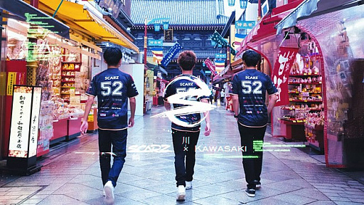 画像ギャラリー No.001のサムネイル画像 / eスポーツチーム「SCARZ」がJR川崎駅の大型ビジョンでプロモーション映像を上映中