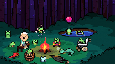 画像ギャラリー No.008のサムネイル画像 / 「MOTHER3」発売15周年を記念して特別なグラフィックが公開。もしもゲームが映画みたいに撮影されていたらという想定で描かれた9枚