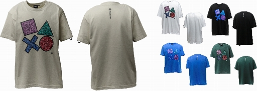 画像集#011のサムネイル/「PlayStation」の“シェイプスロゴ”をモチーフにしたグラフィックデザインTシャツが5月28日に発売