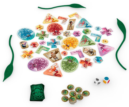 画像ギャラリー No.002のサムネイル画像 / アクション・ファミリーゲーム「ひっつきクトゥルフ」日本語版が発売開始