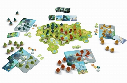 画像ギャラリー No.004のサムネイル画像 / 森を育てるボードゲーム「Forests of Pangaia」がKickstarterで出資受け付け中