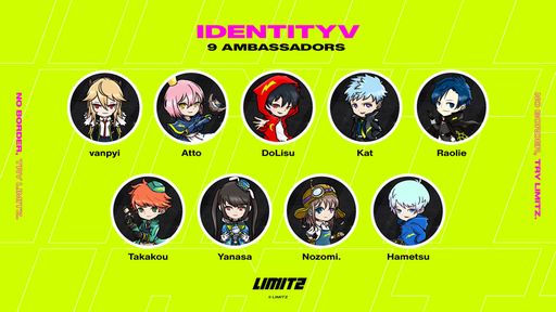 画像ギャラリー No.003のサムネイル画像 / eスポーツイベント“LIMITZ”が発足。8月に「Identity V」,10月に「VALORANT」のイベントを開催予定