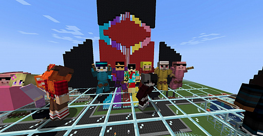 画像ギャラリー No.007のサムネイル画像 / 「Minecraft」を使ったオンラインイベント“ドズル社ミュージアム”のレポートが公開