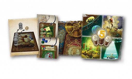 画像ギャラリー No.002のサムネイル画像 / ボードゲーム「クロックワーカー Clockworker」が8月28日にホビージャパンから発売