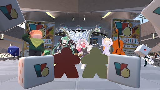 画像集#001のサムネイル/バーチャル空間でさまざまなアナログゲームを展示するイベント“VRシュピールZERO”が10月に開催決定