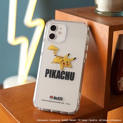 画像ギャラリー No.002のサムネイル画像 / ピカチュウやルカリオが飛び出して見える。iPhone12/12 Pro用のスマホケースが8月26日に予約開始