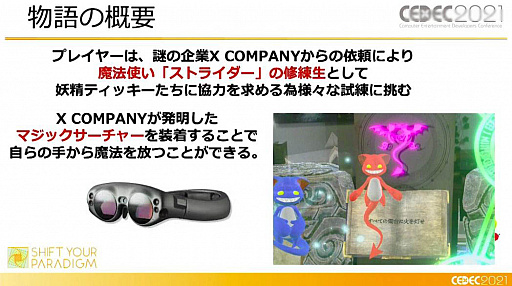 ꡼ No.007 | CEDEC 2021XR򤭥󥿡ƥȡcode name:WIZARDפϤɤΤ褦˺줿Τ