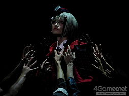 画像ギャラリー No.005のサムネイル画像 / 「ミュージカル『刀剣乱舞』 〜静かの海のパライソ〜」ゲネプロのフォトレポートをお届け。鶴丸国永など6振りの刀剣男士が1年半ぶりに出陣!