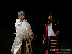 画像ギャラリー No.009のサムネイル画像 / 「ミュージカル『刀剣乱舞』 〜静かの海のパライソ〜」ゲネプロのフォトレポートをお届け。鶴丸国永など6振りの刀剣男士が1年半ぶりに出陣!