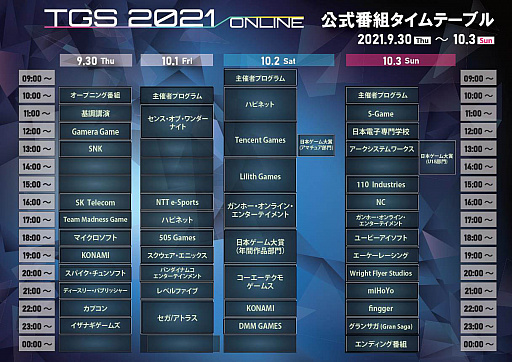 画像集#010のサムネイル/［TGS 2021］「東京ゲームショウ2021 オンライン」が本日開幕。ゲームづくしの4日間がいよいよスタート