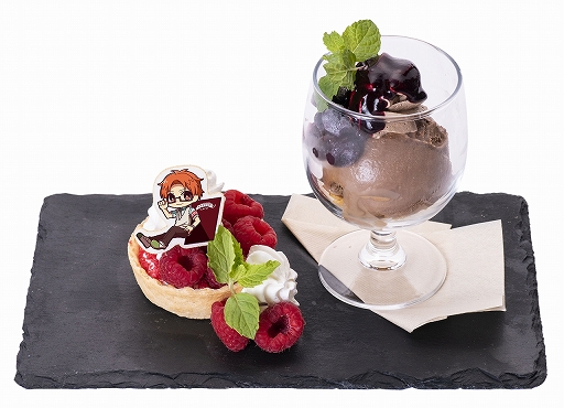 画像ギャラリー No.044のサムネイル画像 / カプコンカフェ×「逆転裁判」シリーズではキャラたちがきらびやかな盛装で登場! 一部グッズの先行公開&試食レポートをお届け