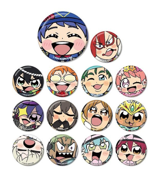 画像ギャラリー No.008のサムネイル画像 / 「KING OF PRISM -Shiny Seven Stars-」×「大川ぶくぶ」第2弾コラボアイテム7種の受注受付を開始