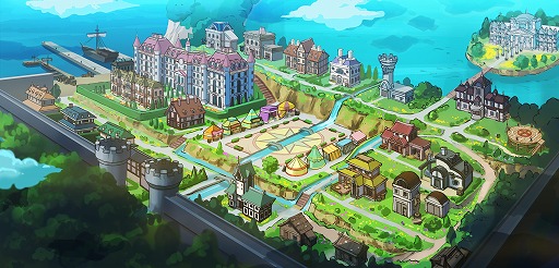 画像ギャラリー No.002のサムネイル画像 / 宿屋経営SLG「ダルマ島の宿屋さん」制作のためのクラウドファンディングが11月6日に開始