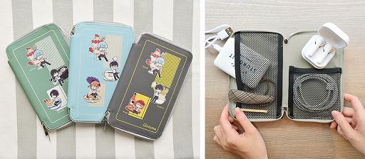 画像ギャラリー No.004のサムネイル画像 / カプコンカフェと「銀魂」のコラボグッズが公開に。描き下ろしイラストを使用したミラーやポーチなどが登場