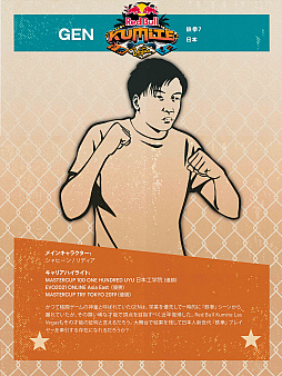 ���������꡼ No.006�Υ���ͥ������ / ��Ʈ����������Red Bull Kumite Las Vegas�פ�11��14����15���˳���