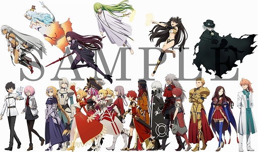 ���������꡼ No.004�Υ���ͥ������ / ��FGO -�����ð��� ���̻��ֿ��¥������-�פ�Blu-ray��DVD��ŵ����ܤ��Τ�����ܸ����ѥ��ʥꥪ���ɲä�����