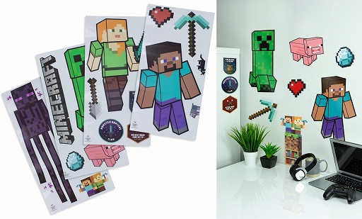 画像ギャラリー No.009のサムネイル画像 / 「マインクラフト」のグッズが詰まった福箱と福袋が12月12月下旬発売に。日本未発売のグッズを多数収録